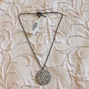 Fossil rhinestone necklace